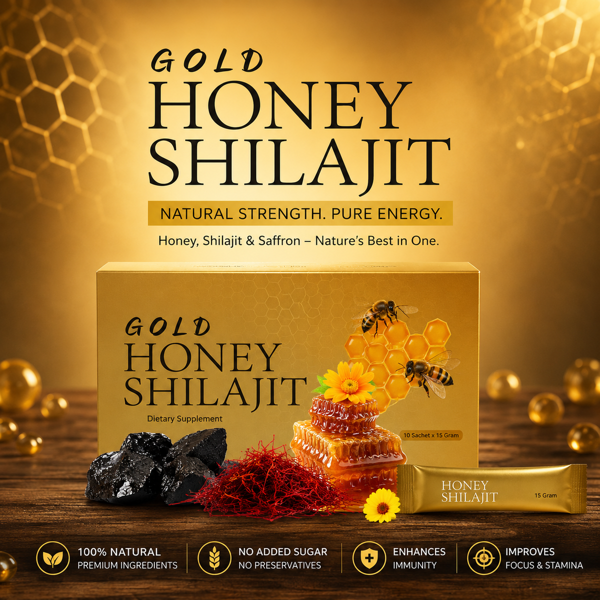 ROYAL HONEY shilajit BUY 2 GET 2